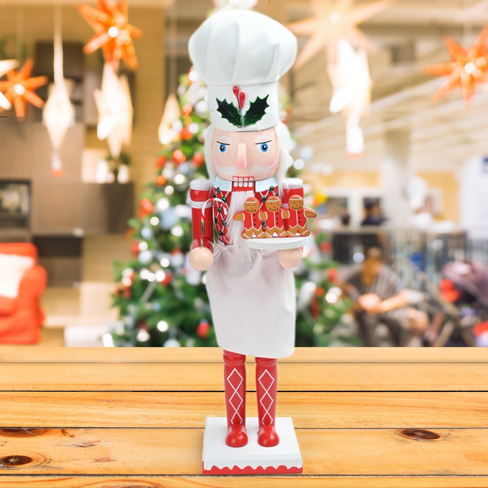 Nutcracker Figurine - Рождественская статуэтка Щелкунчика, деревянная фигурка, декор
