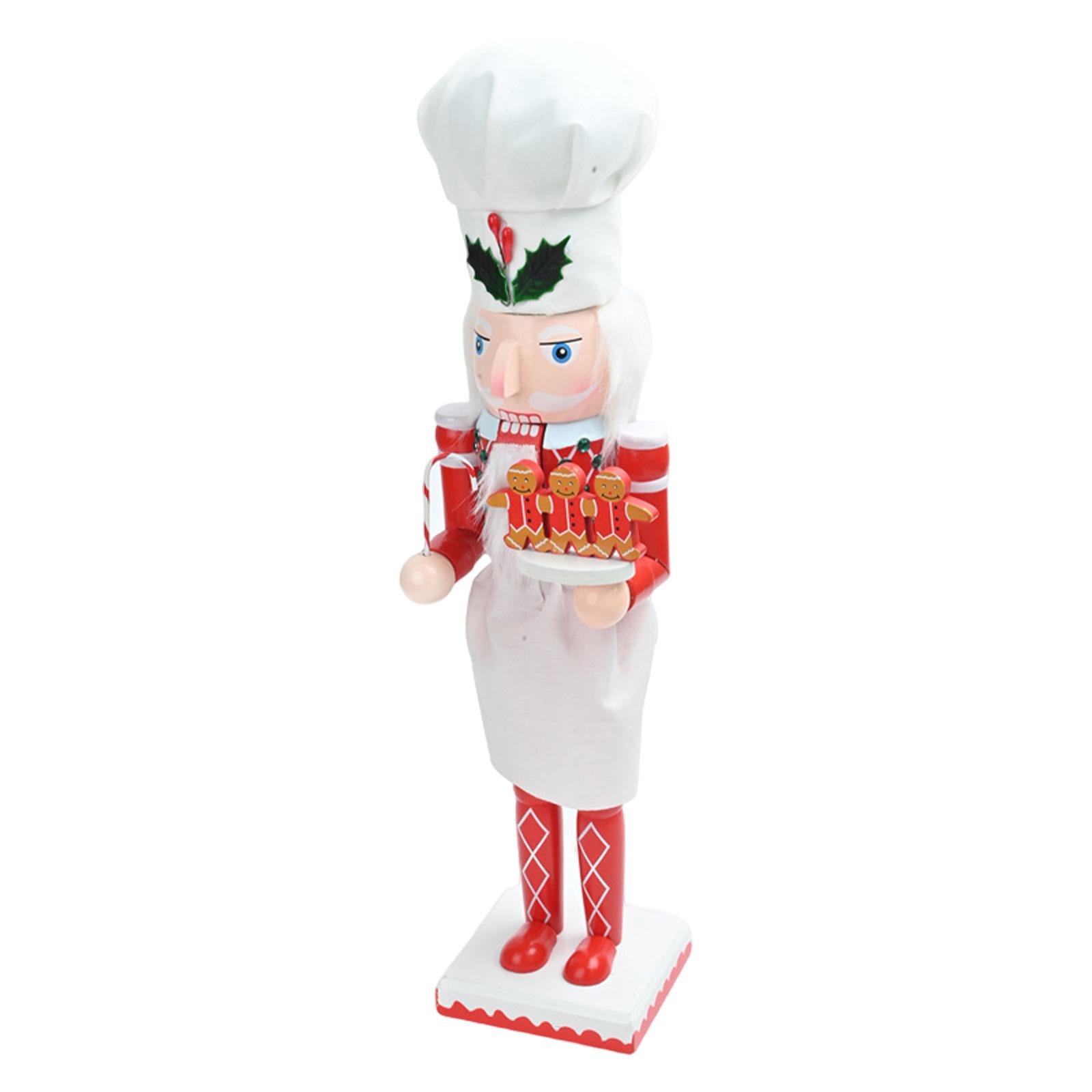 Nutcracker Figurine - Рождественская деревянная фигурка-органайзер в виде щелкунчика,