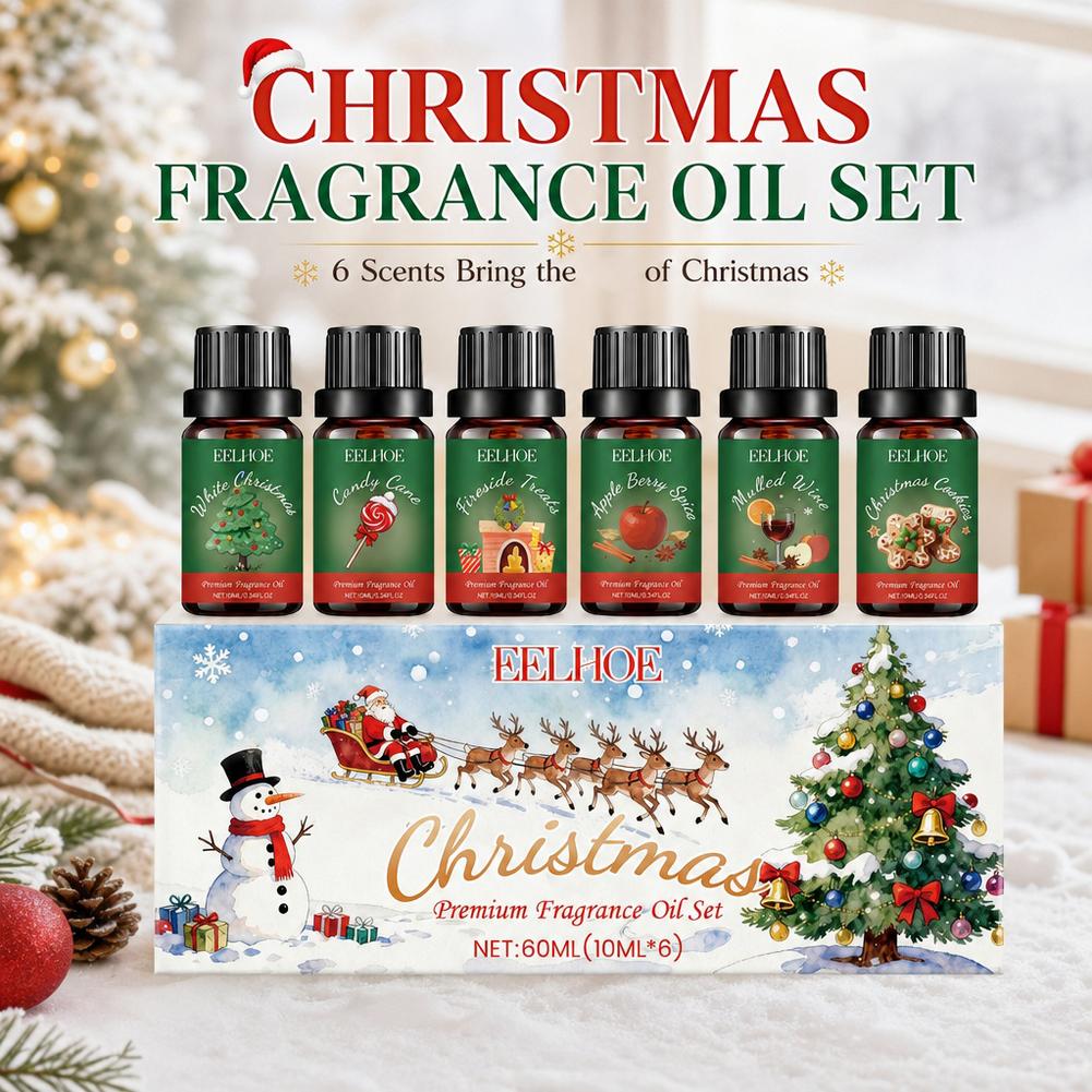 Holiday Candle Set - 6 в 1: набор эфирных масел