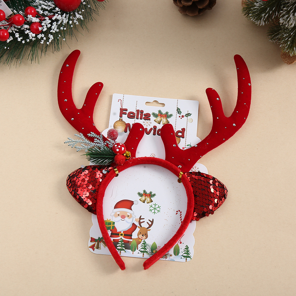 1 шт. Детский рождественский о – обзор и цена Reindeer Antlers Headband