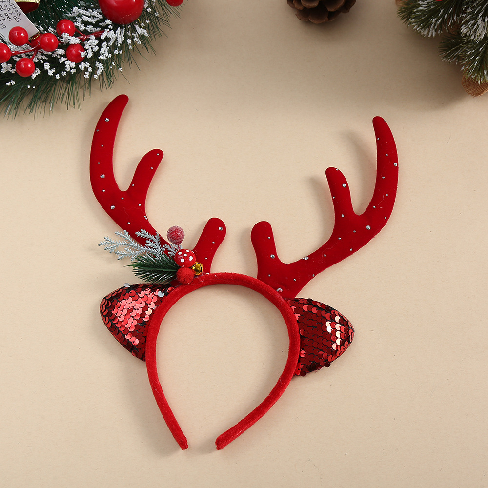 1 шт. Детский рождественский о – обзор и цена Reindeer Antlers Headband