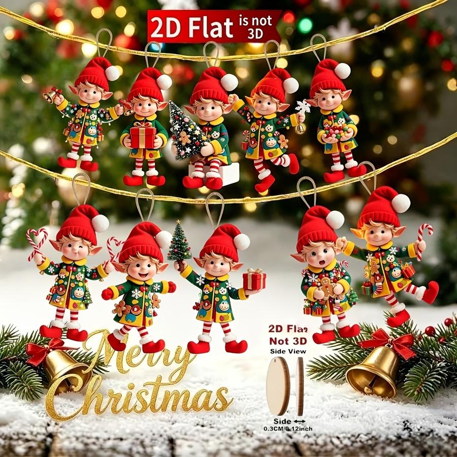 1/5/10/20/50/100 шт. 2D плоски – обзор и цена Christmas Tree Artificial