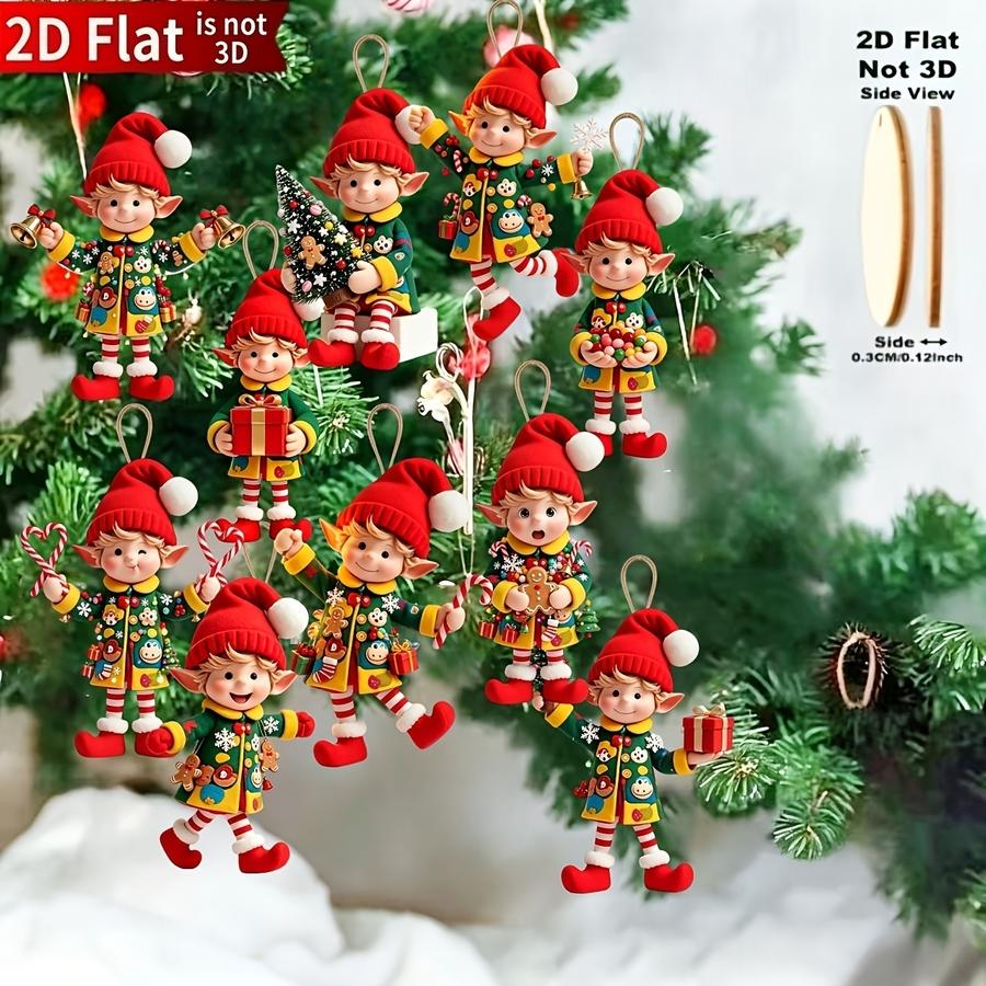 1/5/10/20/50/100 шт. 2D плоски – обзор и цена Christmas Tree Artificial